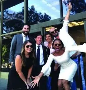 Ron Anfuso and Spice Girl Mel B